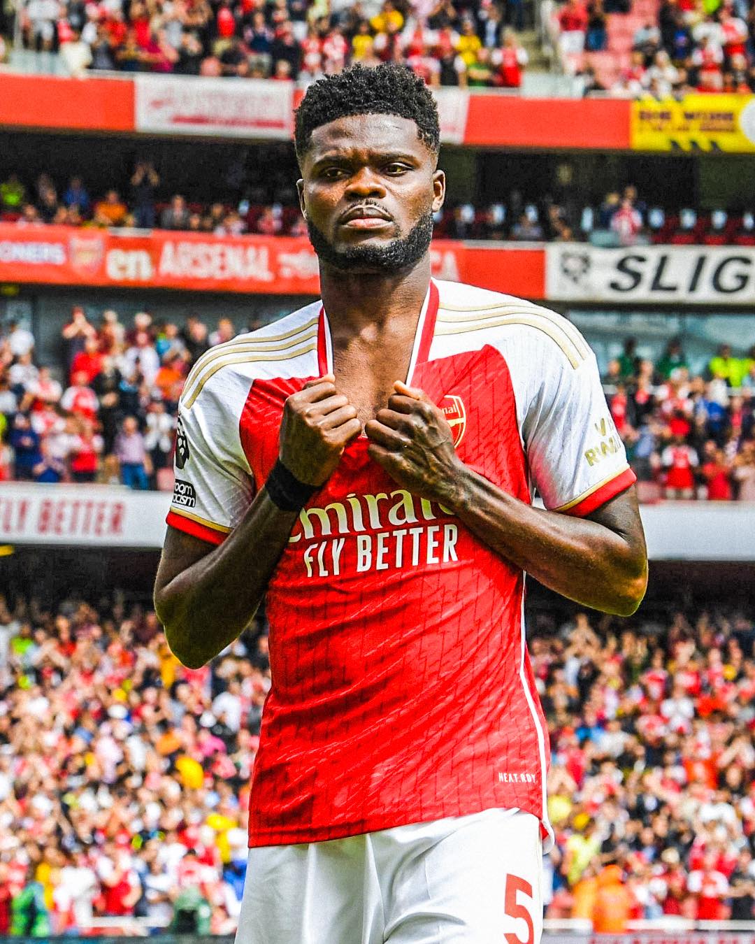 Arsenal phải chờ tới tận tháng 2 Thomas Partey mới trở lại